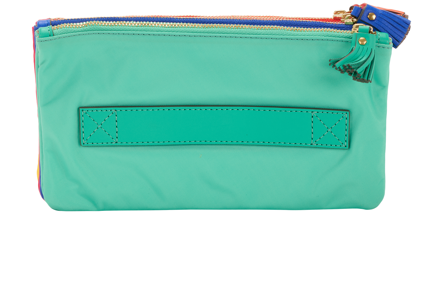 Filing Cabinet Pouch, &pound;140, Handbags, Blue/Green/Orange/Pink/Red/Yellow, Nylon, Back view
